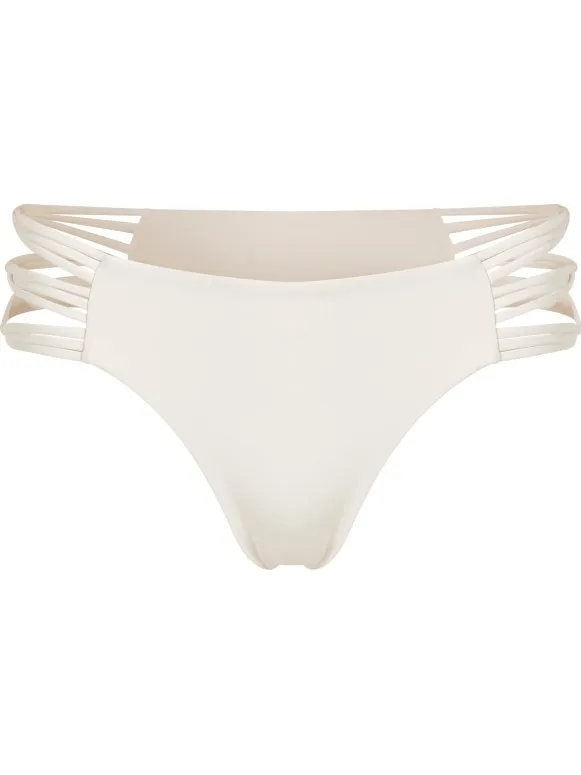 O'Neill Women's Boulders Strappy Sides Bottom - Bikinibroekje, wit
