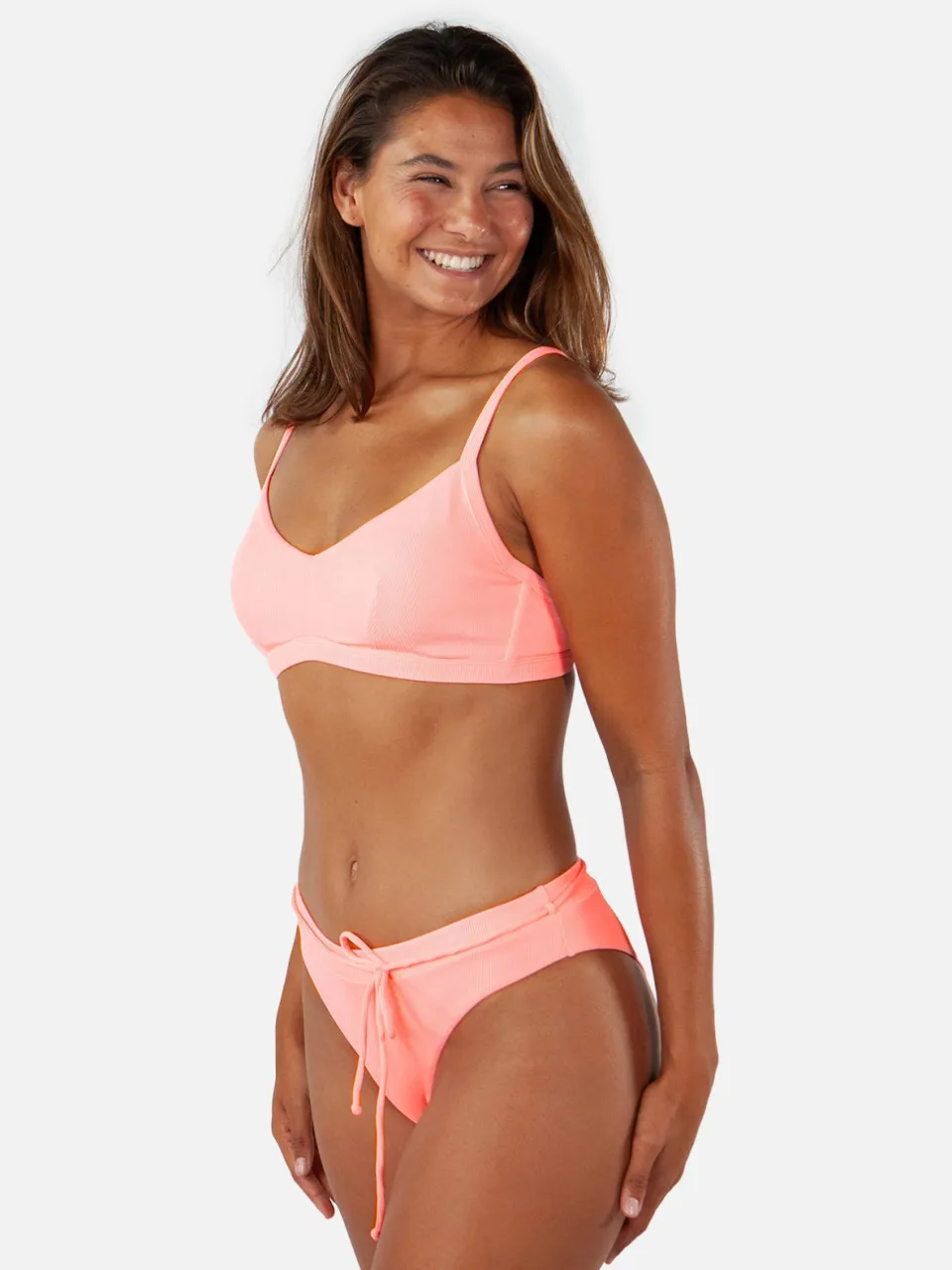 Barts voorgevormde beugel bikinitop Cimazy zalmroze felroze, foto 5