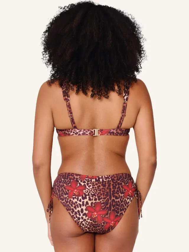 LingaDore Voorgevormde Bikini top Leopard flower