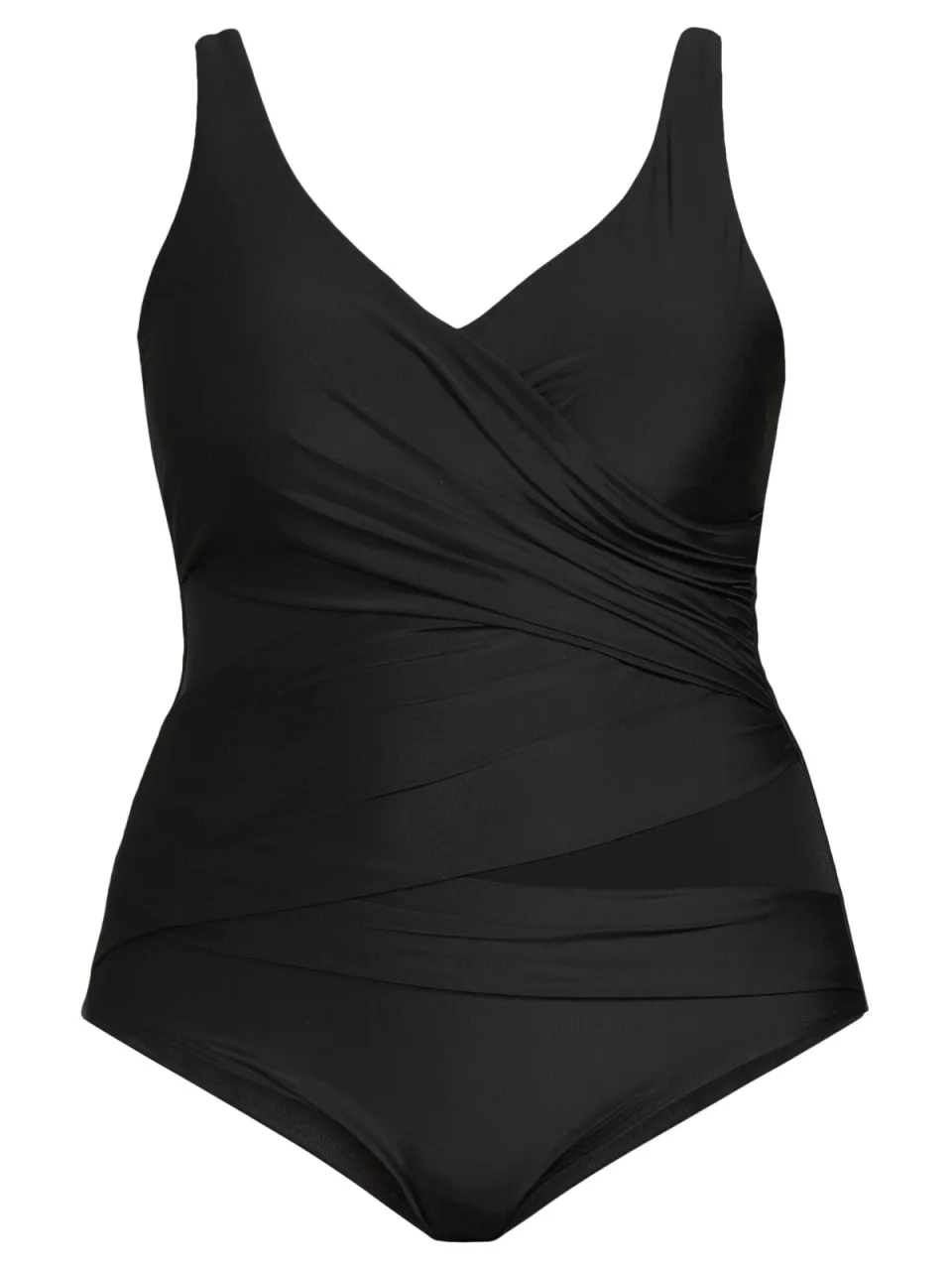 BEACHWAVE Curve corrigerend badpak zwart, foto 2