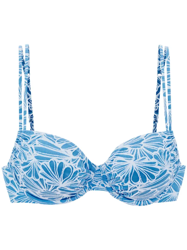 beugelbikinitop blauw, foto 2