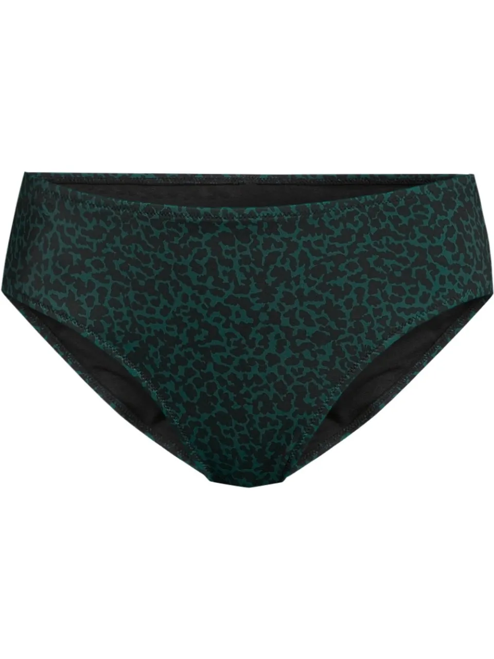 BEACHWAVE hipster bikinibroekje donkergroen/zwart, foto 2