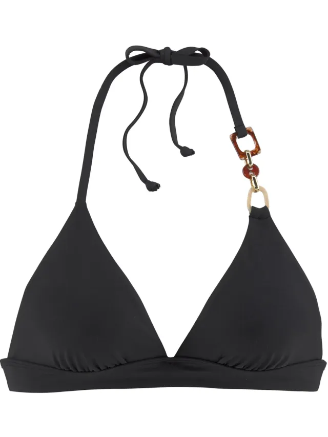 triangel bikinitop zwart, foto 2