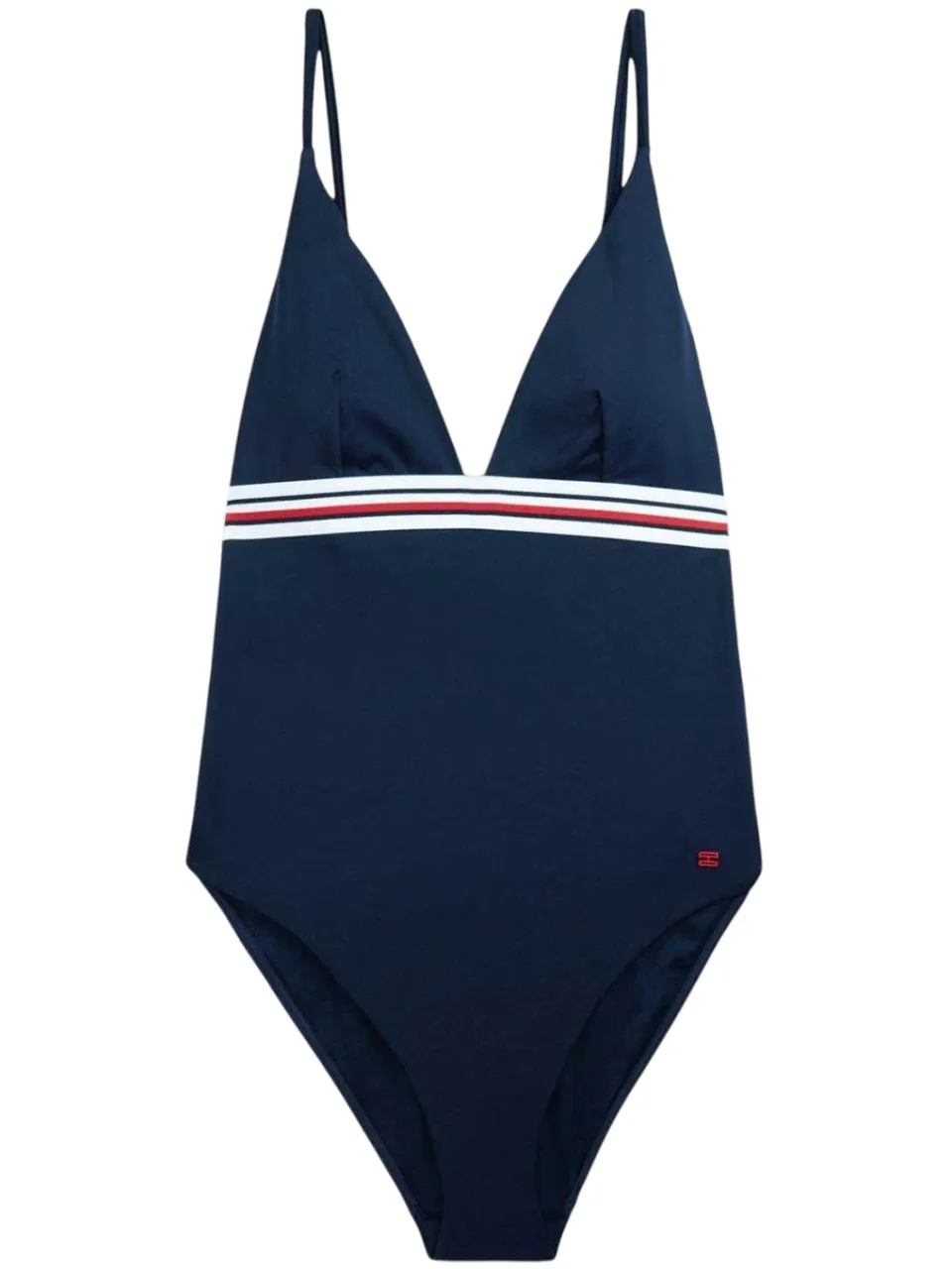 Tommy Hilfiger Dames/Dames logo-eendelig badpak (Donkere marine), foto 2