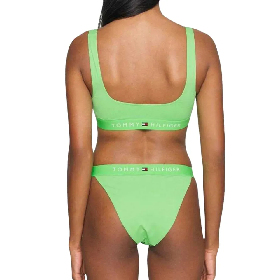 Tommy Hilfiger Dames/Dames Logo Bikinitop (Groen)