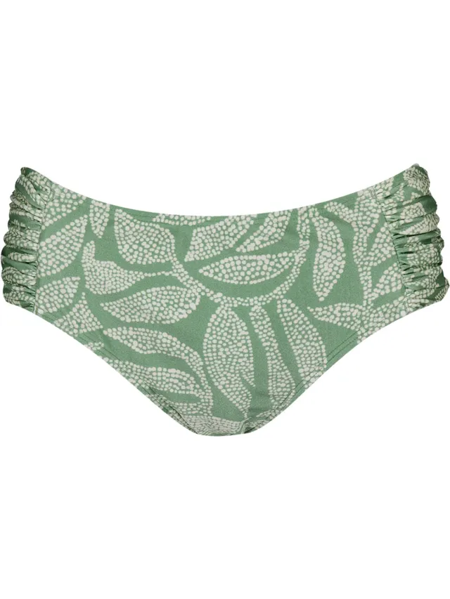 Barts Akamu Mid Waist Briefs Vrouwen Bikinibroekje - Groen