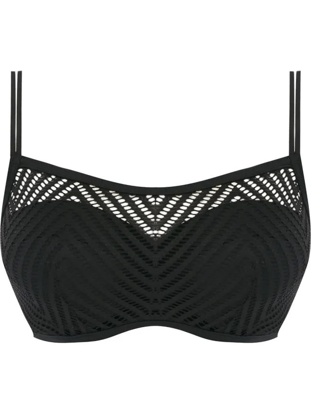 Freya Maat 85E Urban Bikini High neck top Zwart