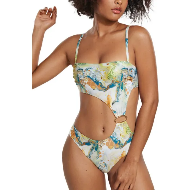 Lisca Indonesië monokini zwempak groen