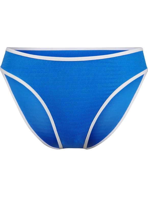 Seafolly Women's Beach Bound High Leg Pant - Bikinibroekje, blauw