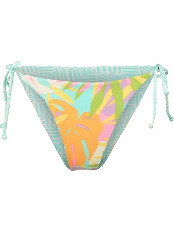 Billabong Women's Dreamland Rev Tie Side Havana - Bikinibroekje, meerkleurig