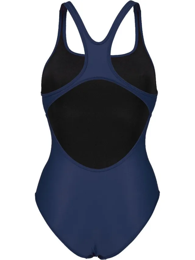 Arena W Team Swimsuit Swim Pro Solid navy-white (Maat - 44) Blauw