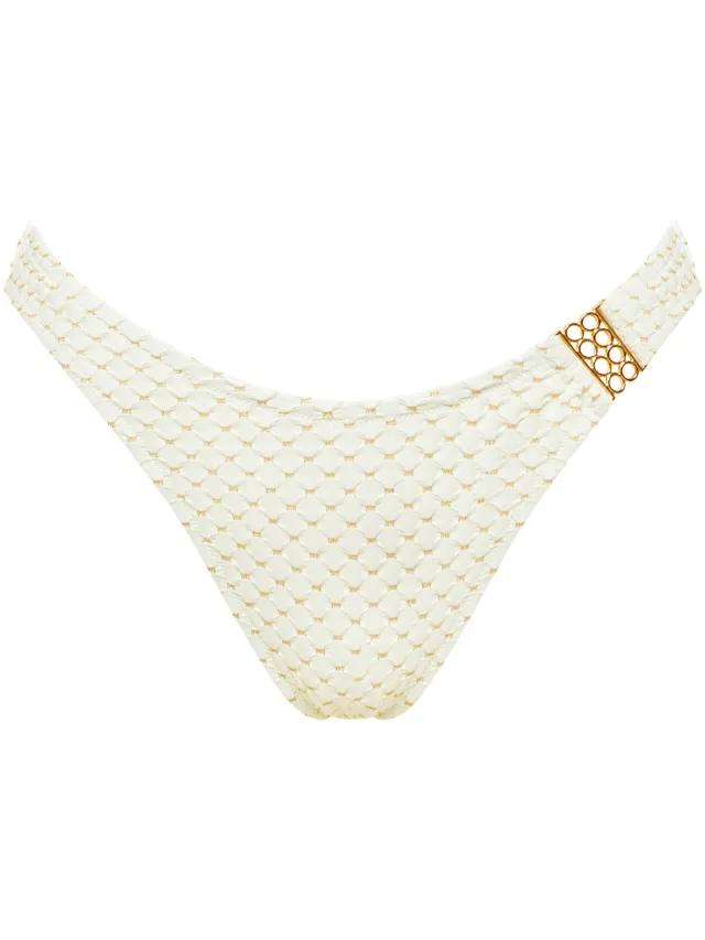 Lisca Egypt bikinibroekje zwart Wit