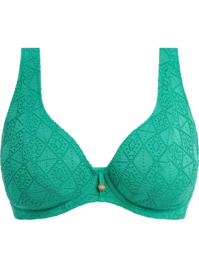 Freya niet-voorgevormde crochet beugel bikinitop Nomad Nights groen, foto 2