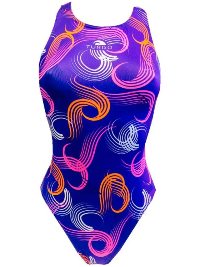 Turbo Scratch Zwemkleding Blauw S Vrouw Violet