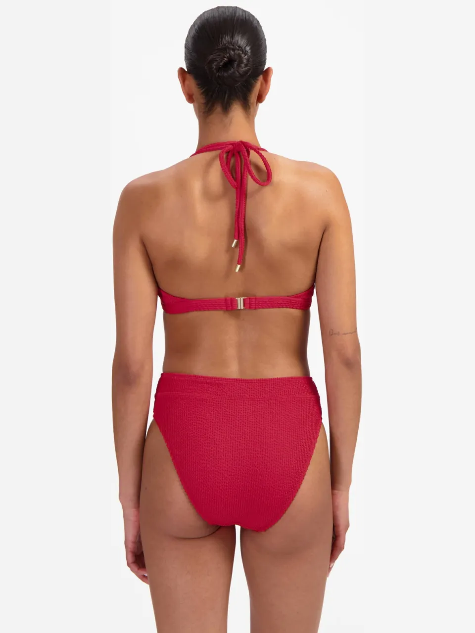 Beachlife halter bikinitop rood, foto 5