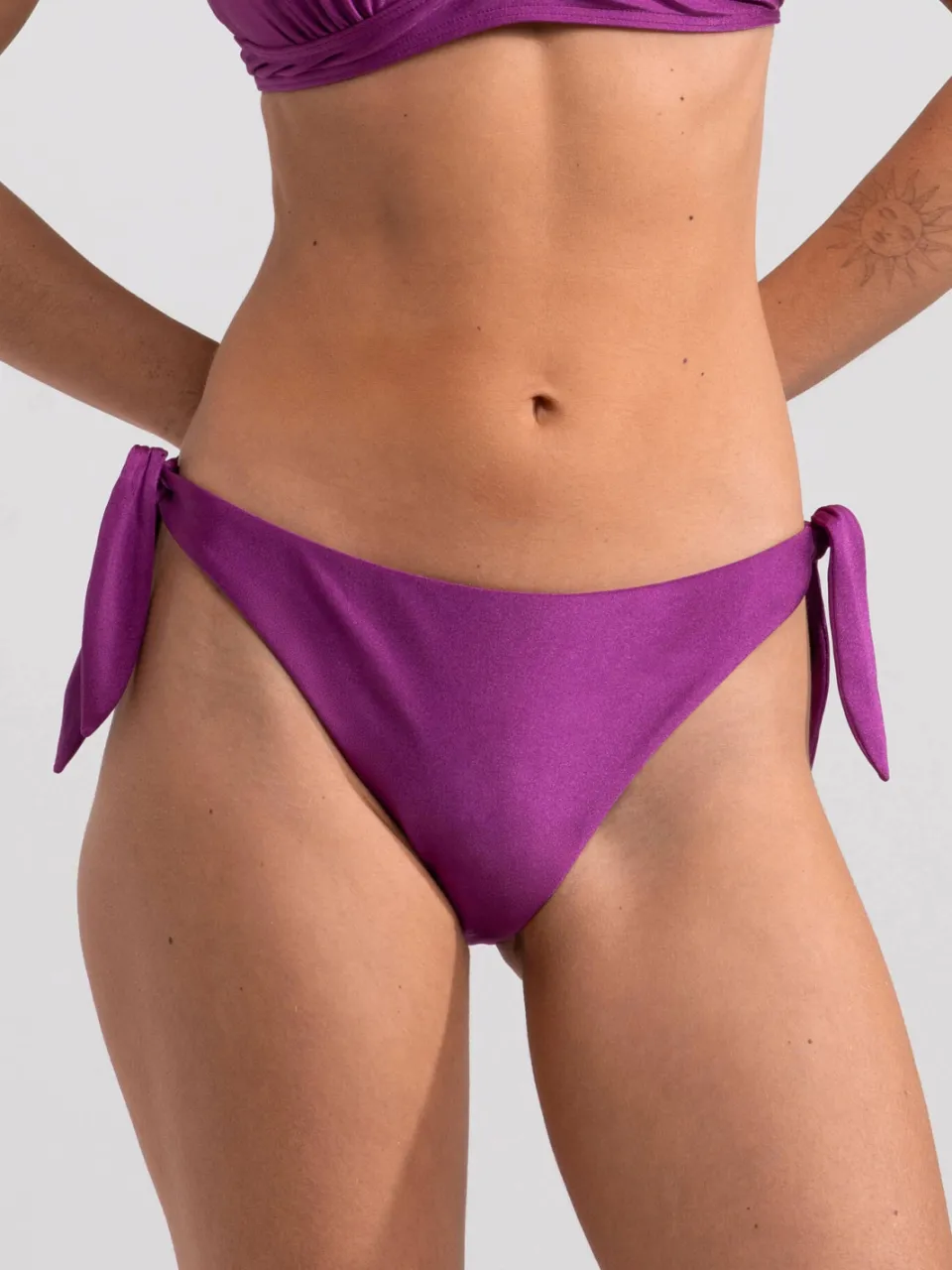 Sam Friday strik bikinibroekje Barra met lurex fuchsia, foto 7