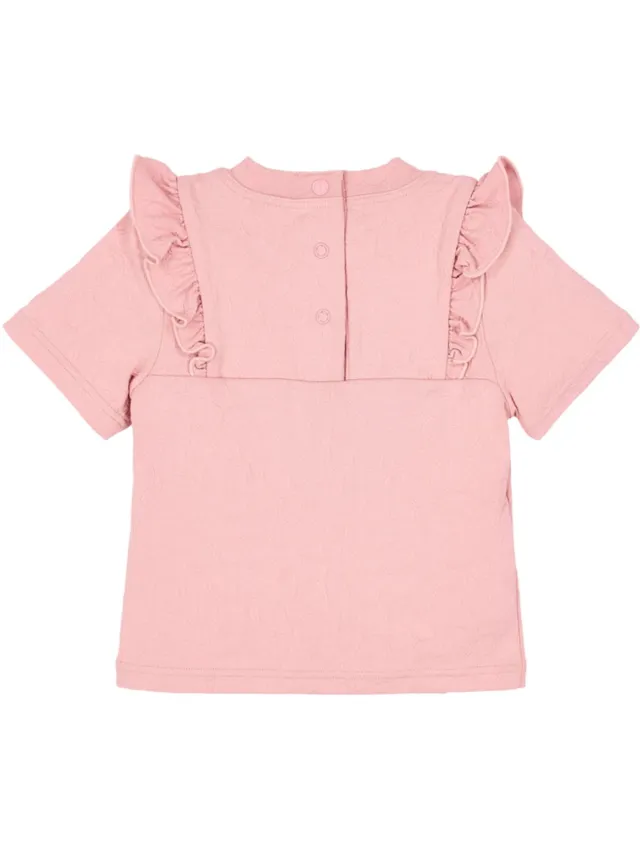 Little Dutch Zwemshirt Korte Mouwen - Dreamy Pink Rose - 98/104 Roze
