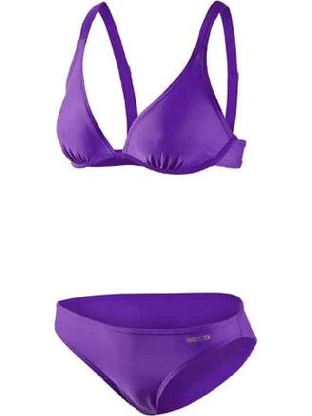 Beco Bikini B-cup Wire-bra Dames Polyamide Paars