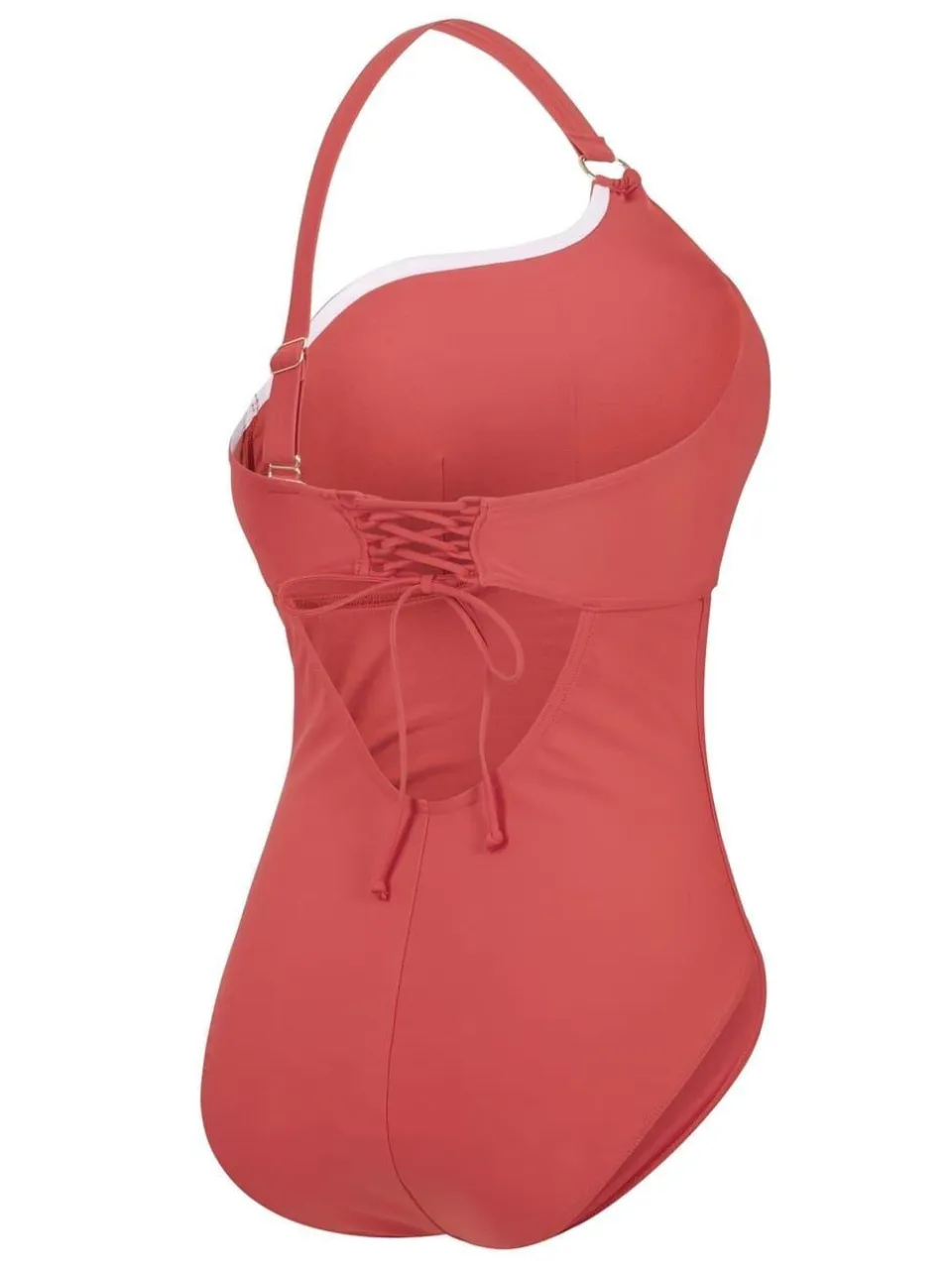Speedo Dames/Dames Asymmetrisch Eendelig Zwempak (Bruin), foto 2