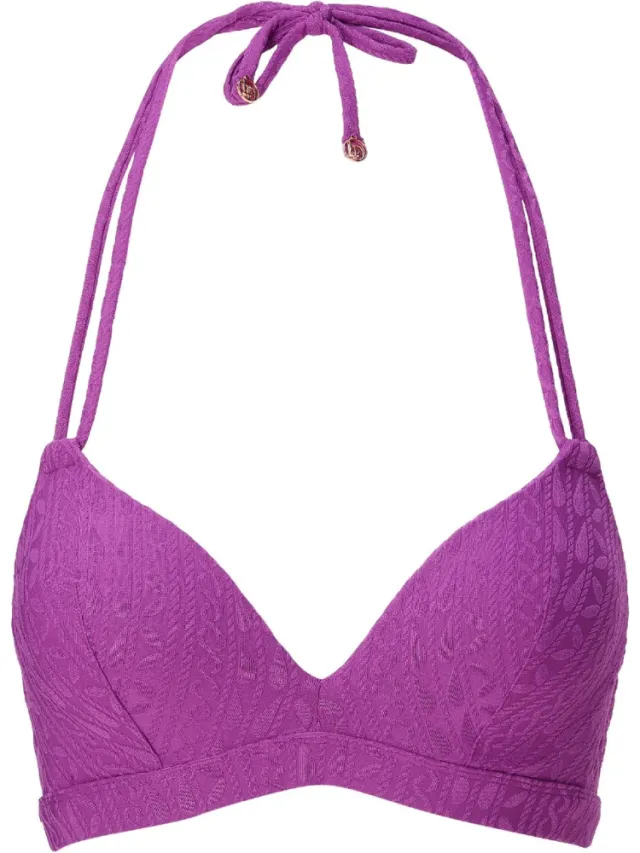 Lingadore Voorgevormde Triangel Bikini top Paars