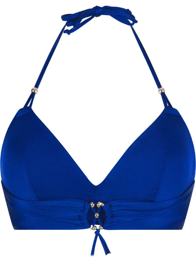 LingaDore Voorgevormde Triangel Bikini Top Kobalt blauw