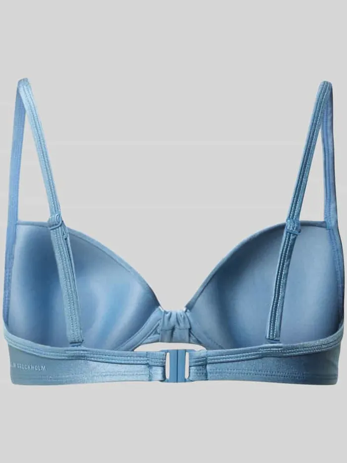 Marc O'Polo Bikini-bovendeel met knoopdetail blauw, foto 2