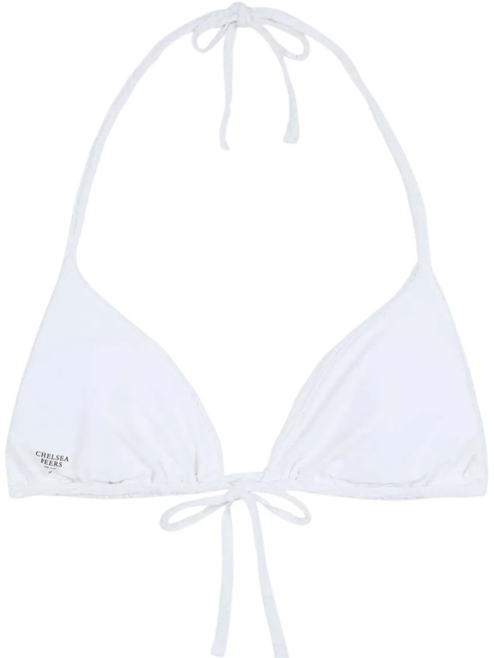 Chelsea Peers Bikinitop voor dames met gedraaide driehoekige bovenkant (Wit), foto 2