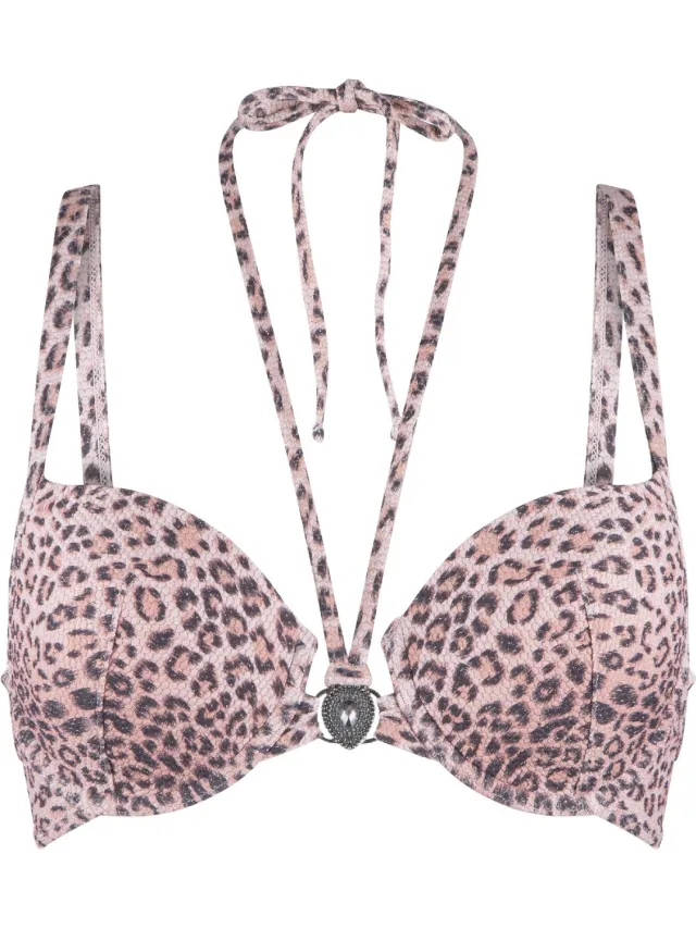 LingaDore Voorgevormde Bikini top Luipaard print