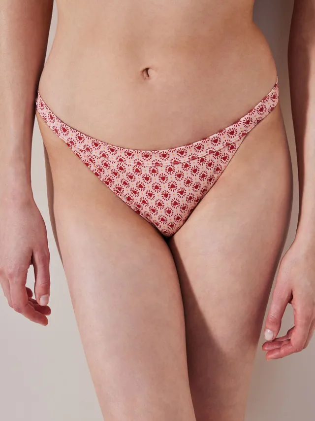 Penti Lage Taille Braziliaanse Bikini Onderbroek Veelkleurig