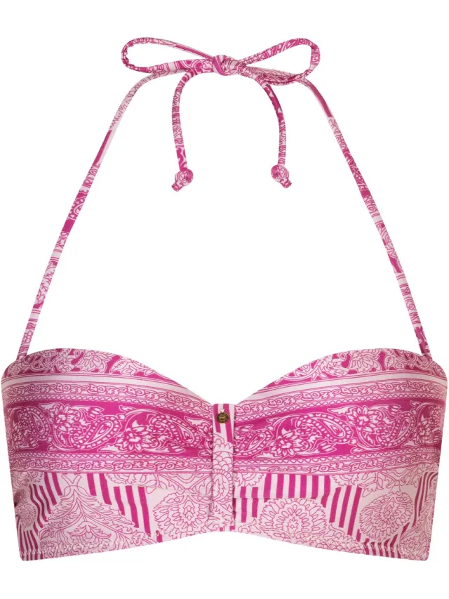 Chic by Lirette Bandeau bikini top Guna - Roze - 40