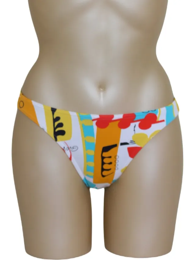 Freya Casablanca - kleurrijke bikinislip met speelse print - maat diverse
