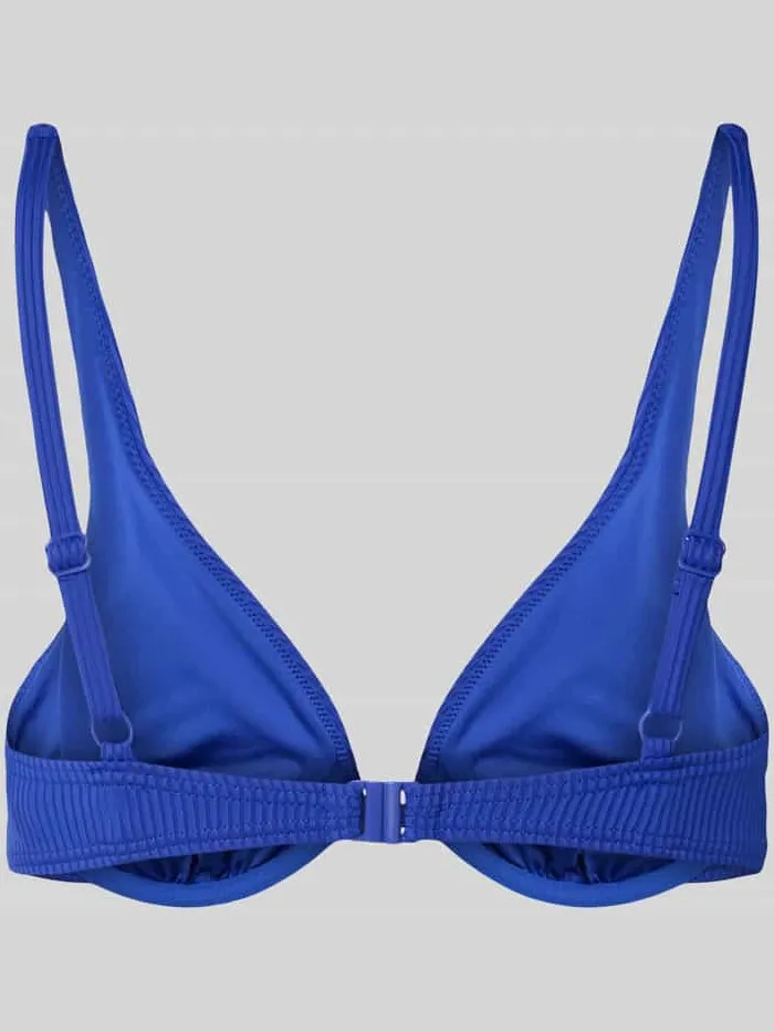 VENICE BEACH Bikinitop met structuurmotief, model 'Lucky' blauw, foto 2
