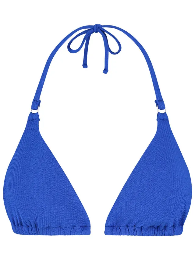 Beachlife Limited triangel bikinitop blauw, foto 2