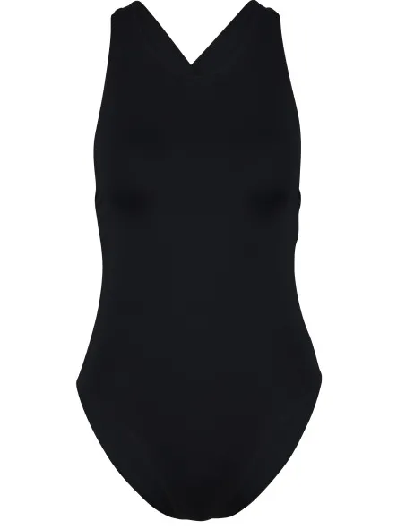 Seafolly Collective High Neck badpak zwart