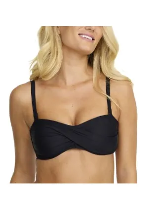 Damella Ingrid Soft Bikini Bra Zwart,Groen