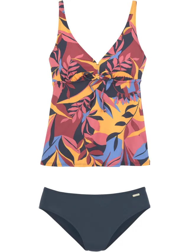Beugeltankini marine bladerprint, foto 2