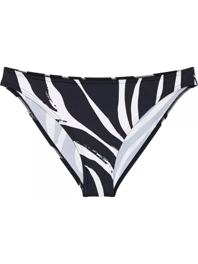 Triumph Summer Mix & Match Tai 01 pt Dames Bikinibroekje zwart wit