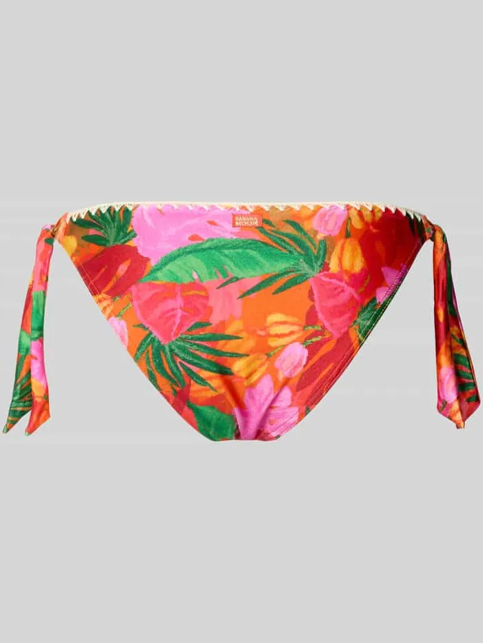 banana moon Bikinibroekje met vetersluiting aan de zijkant model 'DIMKA ALAMEA' oranje, foto 2