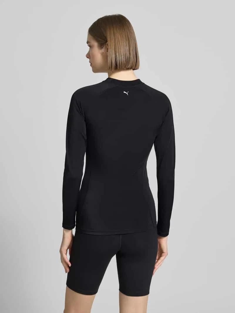 Puma Zwemshirt in design met lange mouwen, model 'RASH GUARD' zwart, foto 3
