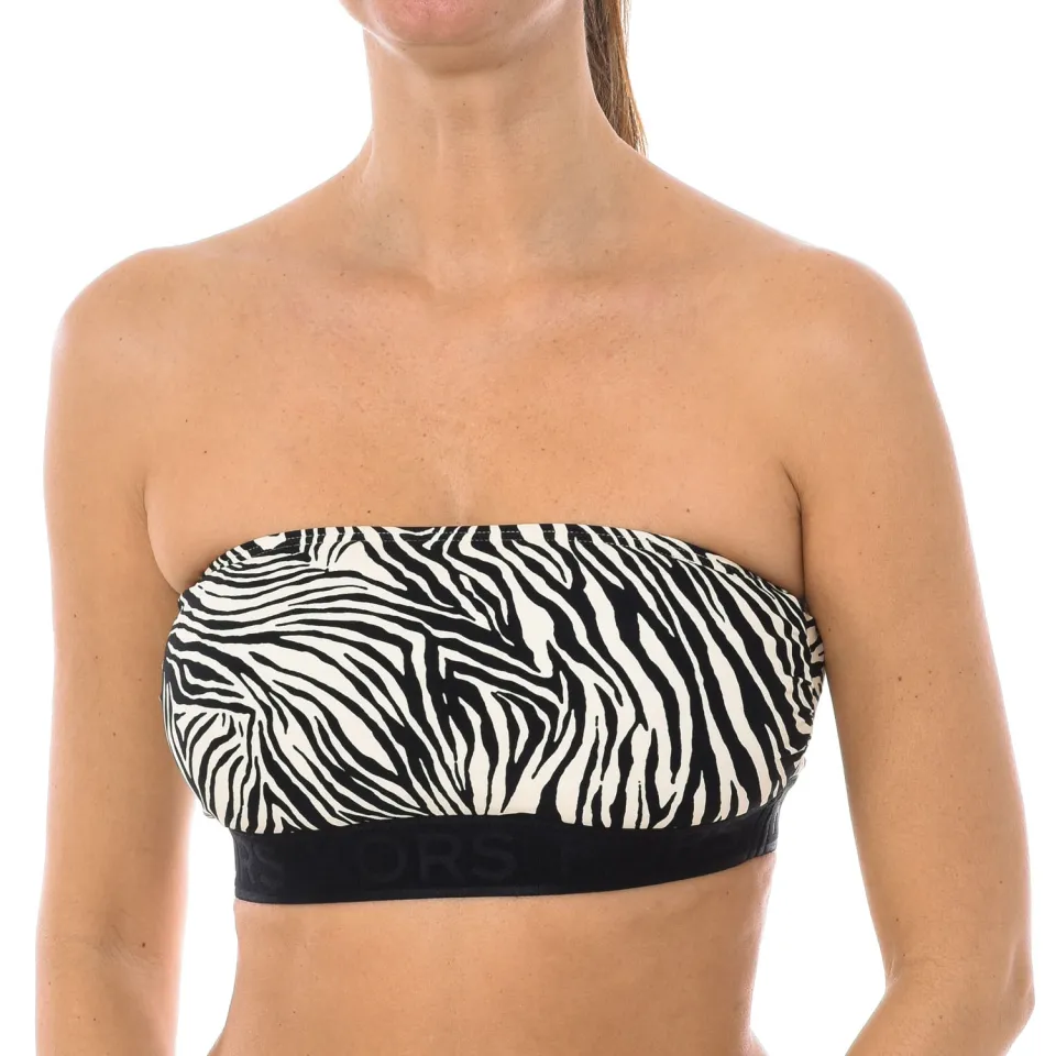 Michael Kors MM4K607 bandeau bikinitop wit, foto 2