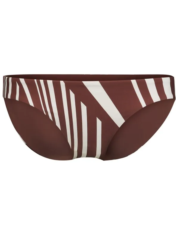 Seafolly Women's Coastline Reversible Hipster Pant - Bikinibroekje, wit