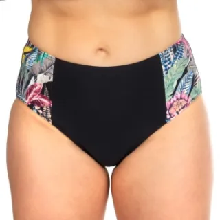 Missya Milano maxi bikinibroekje zwart Versch.kleure/Patroon,Blauw,Roze,Zwart