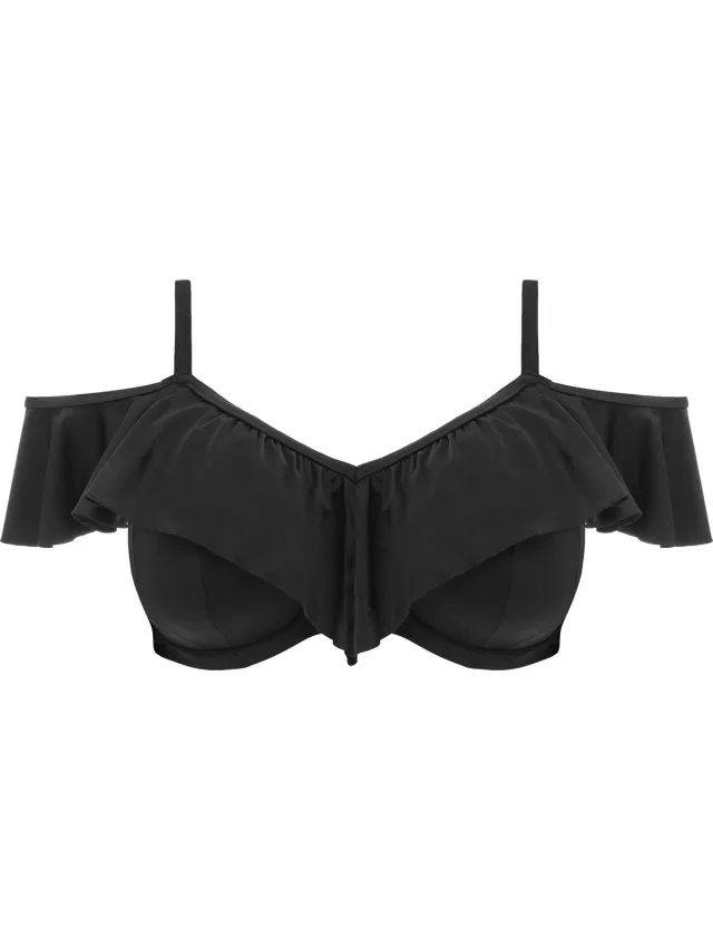 Elomi Plain Sailing UW Bikini Top Dames Bikinitopje - Maat 95G (EU) zwart