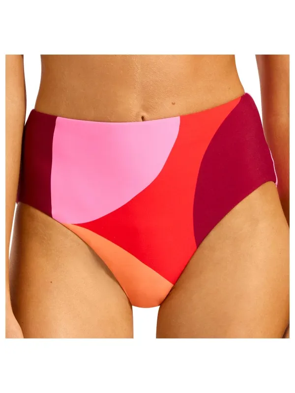 Seafolly Women's Sorrento High Waisted Pant - Bikinibroekje, oranje