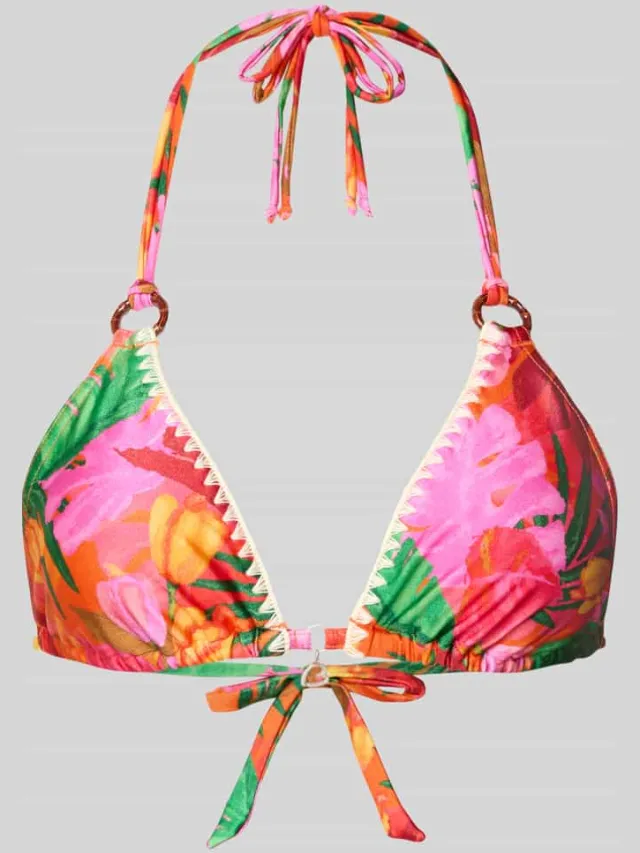 banana moon Bikinitop in allover-look model 'YERO ALAMEA' Oranje
