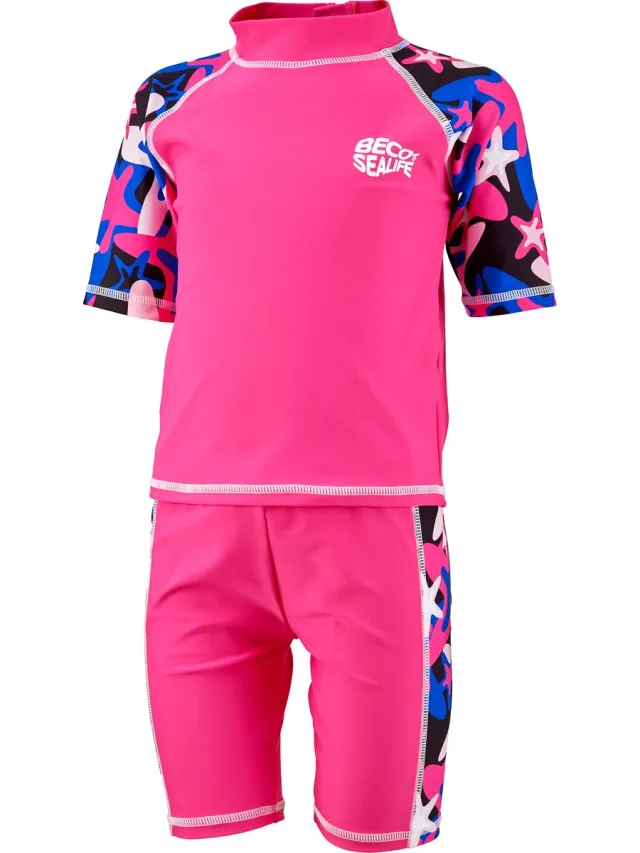 Beco SEALIFE® rashguard 2-delig, roze-86
