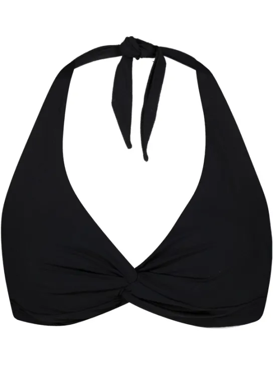 Barts Women's Solid Cross Halter - Bikinitop, zwart