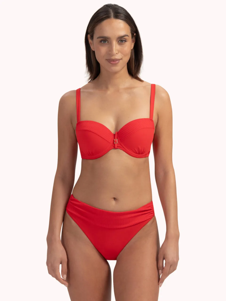Cyell voorgevormde beugel bikinitop rood