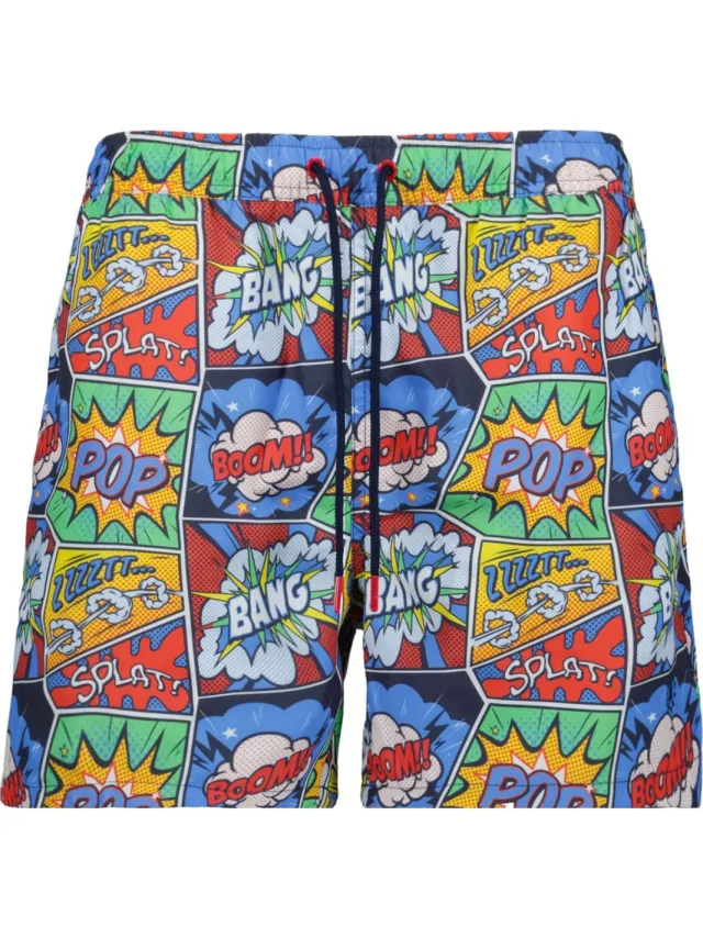 Ragman zwemshort blauw