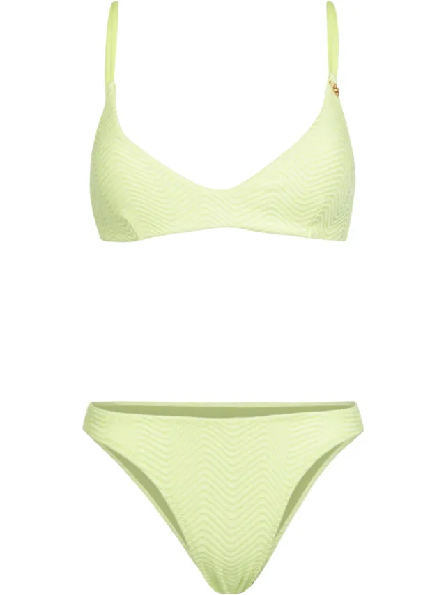 Brunotti Guusje x Brunotti voorgevormde bikini set - lichtgeel